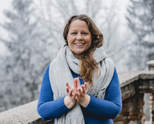 Christine Stiessel, Gründerin von Yogawege, Yogalehrerin