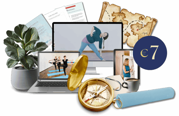 The Yoga Compass Inhalt Mockup